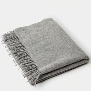 Wilfred Grey Wool Scarf from Aritzia